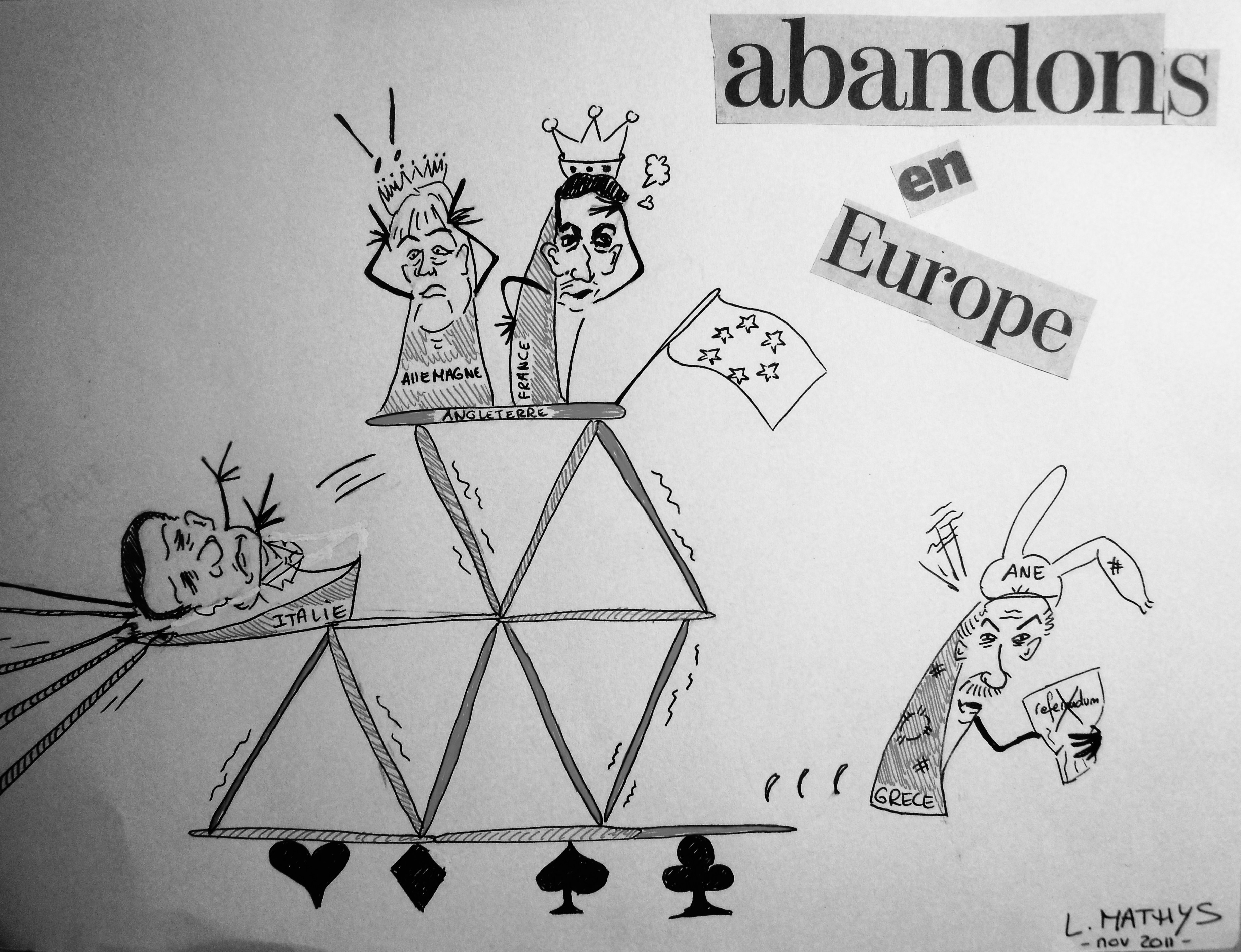 Abandons en Europe