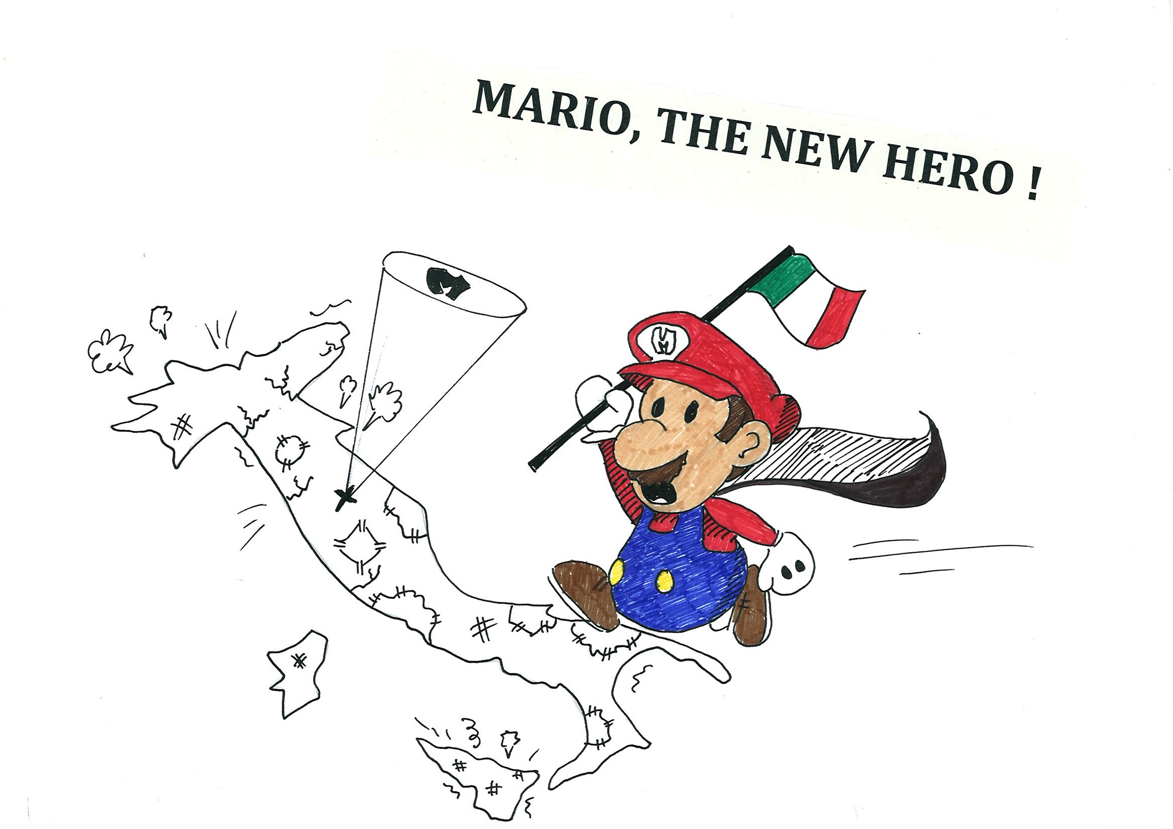 Mario, The New Hero !