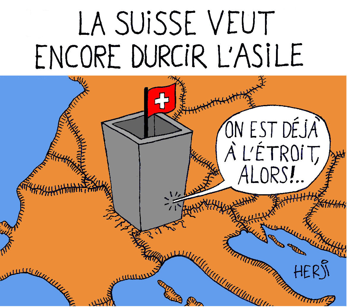 La Suisse veut encore durcir l’asile