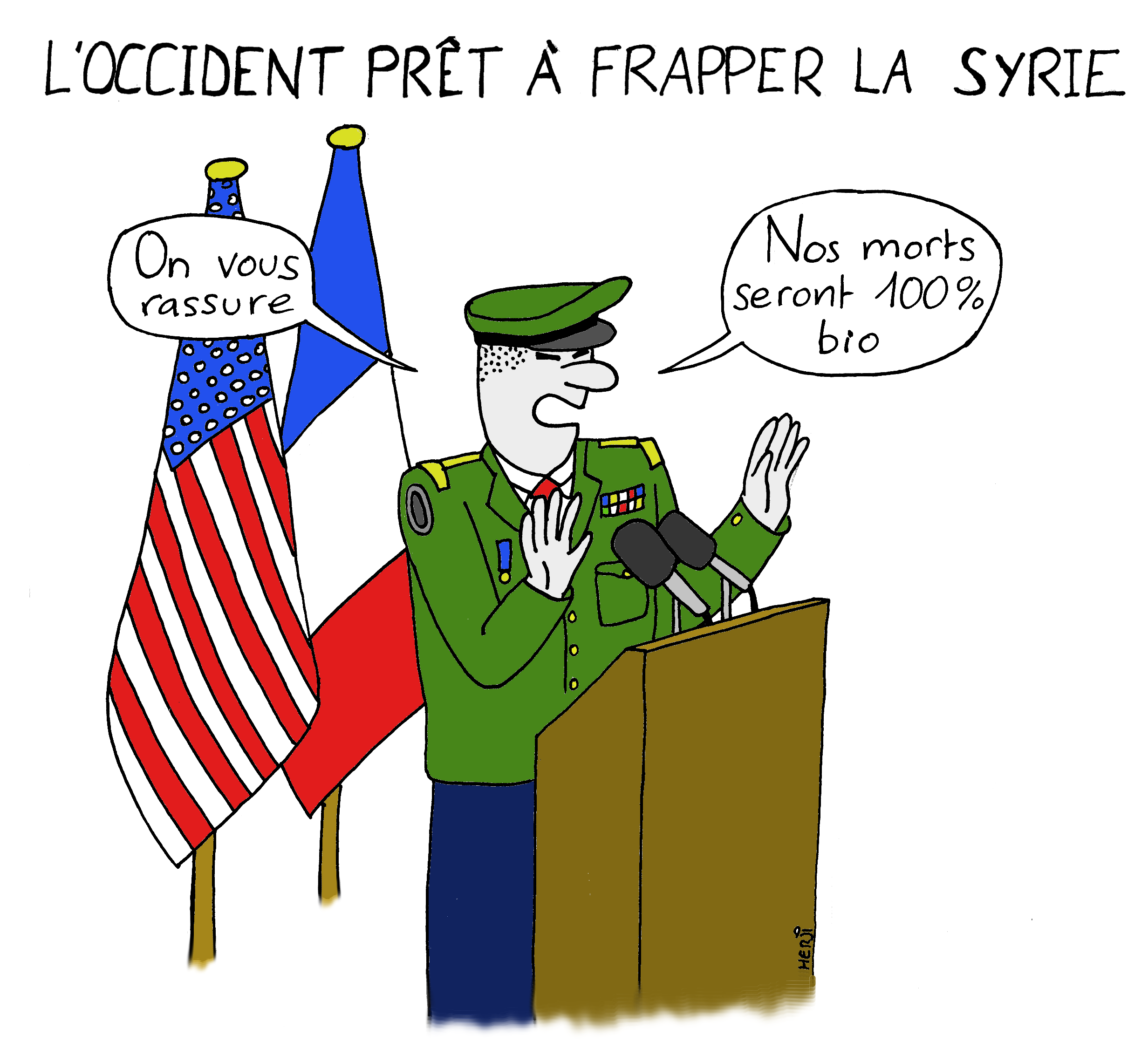 L&rsquo;Occident prêt à frapper la Syrie