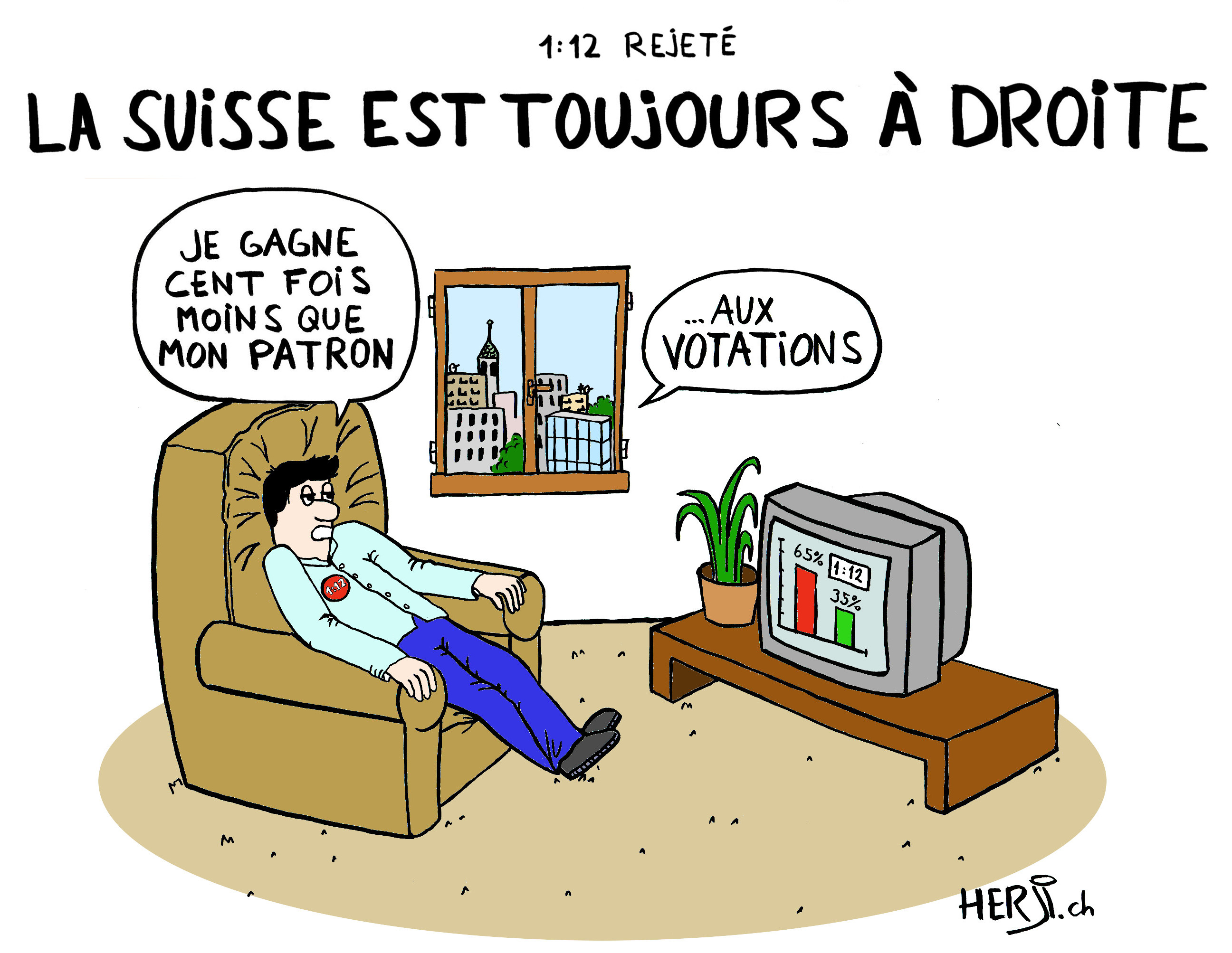 1:12 rejetée, la Suisse est toujours à droite