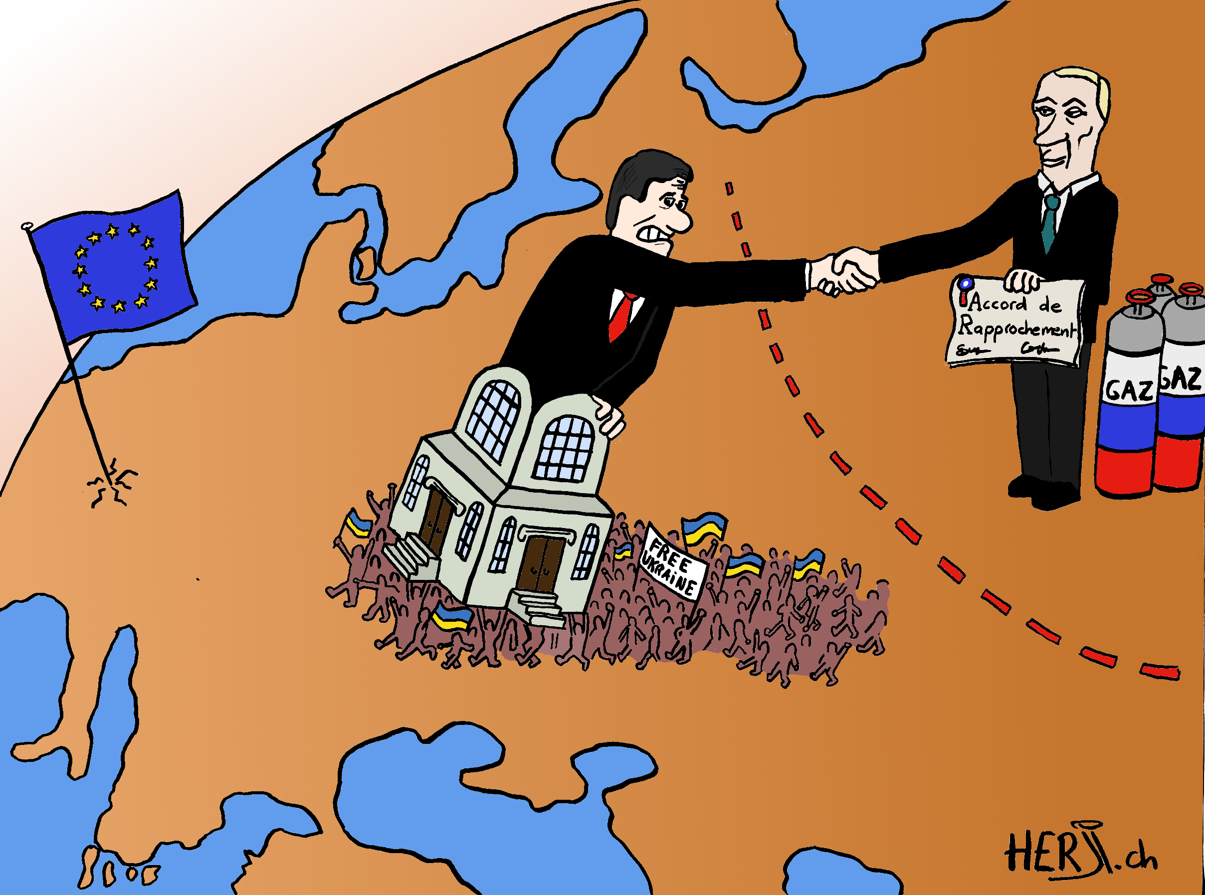 L’Ukraine se déchire