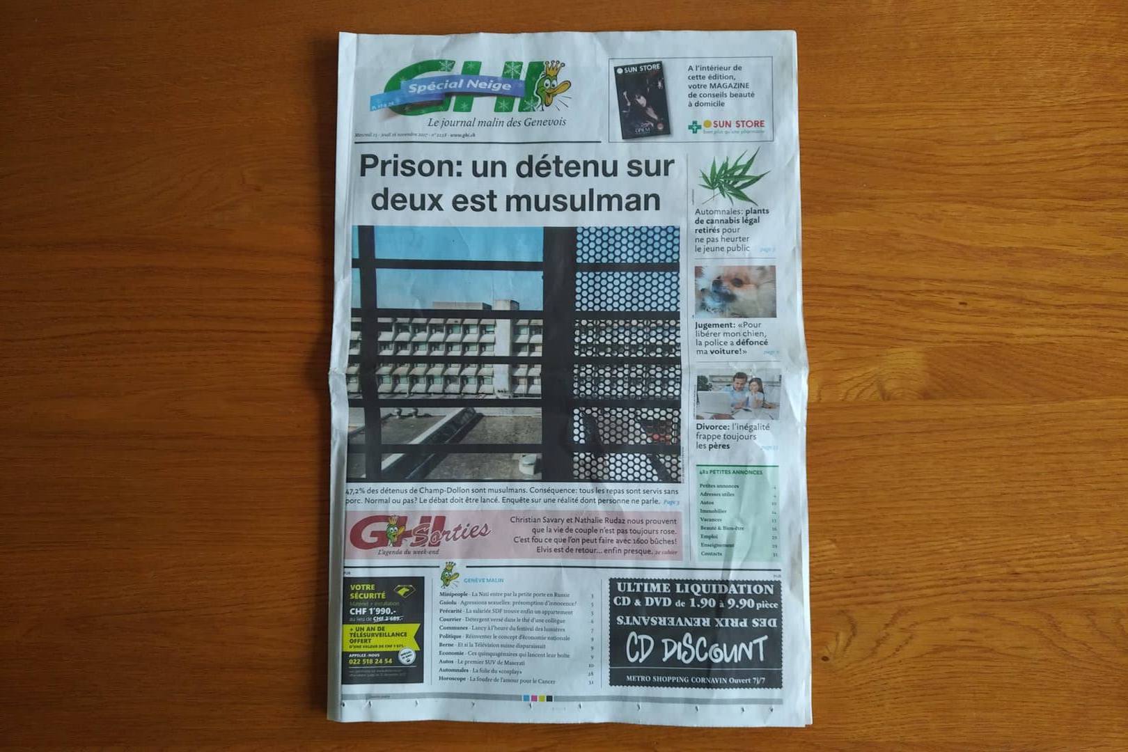 Réponse à la Une du GHI sur les musulmans