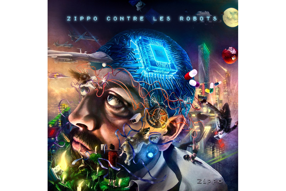 Zippo casse du robot